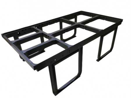 Cos de gunoi Jazz 90 incorporabil, colectare selectiva, 4 compartimente x15 litri si 3x7 litri, H300 mm [1]