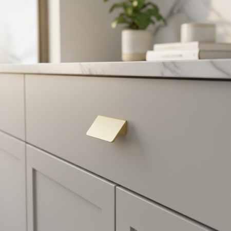 Luz - Maner pentru mobila, finisaj auriu, L:50 mm [3]