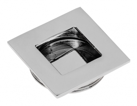 Manere pentru mobila - Maner ingropat patrat B226, finisaj crom lucios, L:40 mm