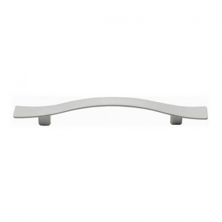 Manere pentru mobila - Maner Papion finisaj aluminiu 96 mm