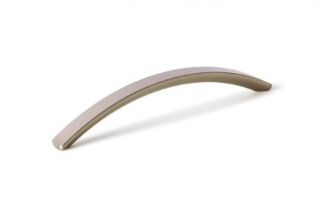 Moderne - Maner pentru mobila Arch, finisaj nichel periat, L:338.5 mm