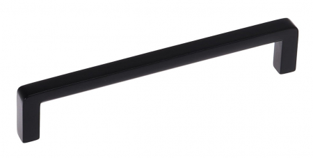 Moderne - Maner pentru mobila Bagio, finisaj negru mat, L:168 mm