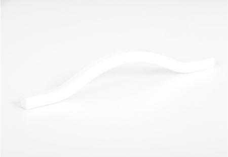 Brave - Maner pentru mobilier, finisaj alb mat, L= 160 mm [1]