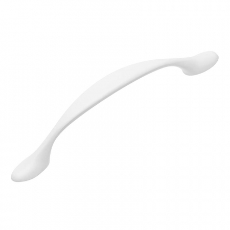 Moderne - Maner pentru mobila Camaio, finisaj alb mat, L:160 mm