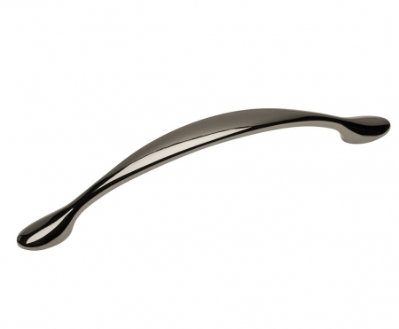 Moderne - Maner pentru mobila Camaio, finisaj crom negru, L:160 mm