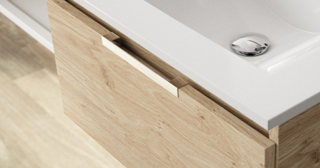 Maner pentru mobila Dua, finisaj nichel periat, L:210 mm [1]