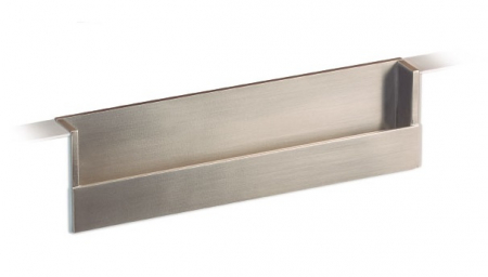 Manere In cant - Maner pentru mobila Flat, finisaj nichel periat, L:174.8 mm