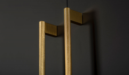 Graf Mini - Maner pentru mobila, finisaj alama intunecata periata, L= 182 mm [3]