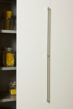 Manere lungi - Maner pentru mobila Kombi Long, finisaj otel inoxidabil periat, L:814 mm