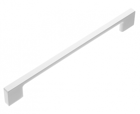 Manere pentru mobila - Maner pentru mobila Uzo, finisaj alb lucios, L:224 mm