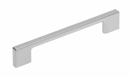 Manere pentru mobila - Maner pentru mobila Uzo, finisaj aluminiu, L:160 mm