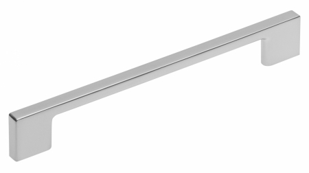 Manere pentru mobila - Maner pentru mobila Uzo, finisaj aluminiu, L:192 mm