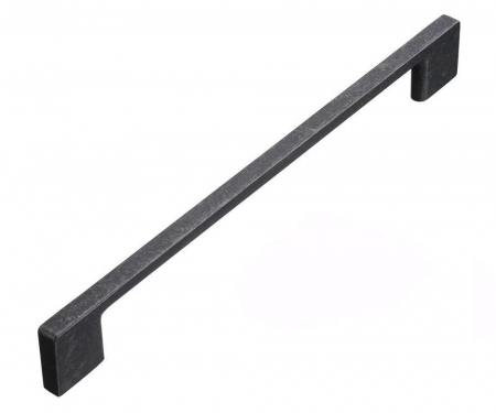 Clasice si vintage - Maner pentru mobila Uzo, finisaj argint antichizat, L:224 mm