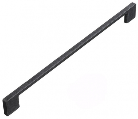 Clasice si vintage - Maner pentru mobila Uzo, finisaj argint antichizat, L:288 mm