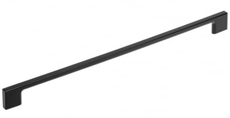 Moderne - Maner pentru mobila Uzo, finisaj negru mat, L:288 mm