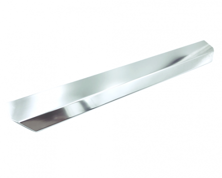 Moderne - Maner pentru mobilier Vann, finisaj anodizat aluminiu lucios, L:350 mm