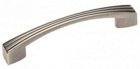 Clasice si vintage - Maner pentru mobila Vasto, finisaj alama antichizata, L:120 mm