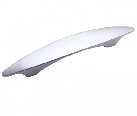 Manere pentru mobila - Maner pentru mobilier Magnus, finisaj aluminiu, L:145 mm