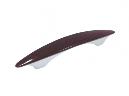 Manere pentru mobila - Maner pentru mobilier Magnus, finisaj wenge, L:145 mm