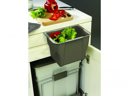 Recipient pentru resturi menajere, gri, 5 l [2]