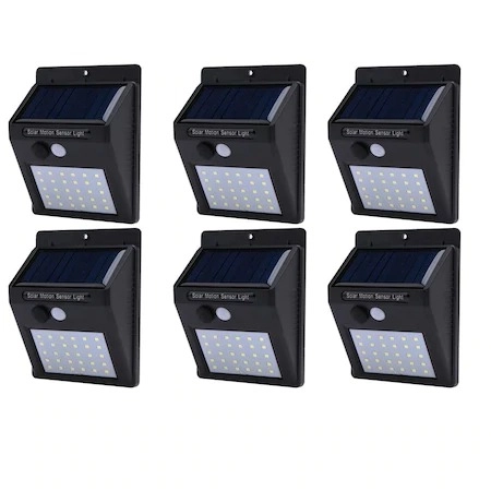 6x Lampi Solare 48LED cu Senzor de miscare [1]