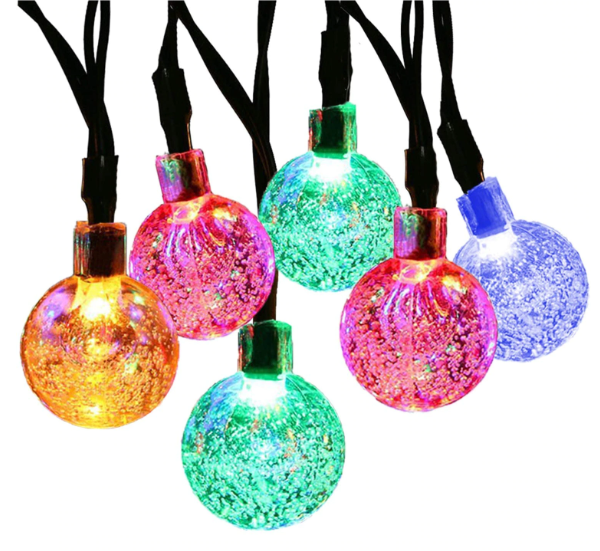 Set 2 x Ghirlanda solara RGB 5m Bilute Cristal [2]