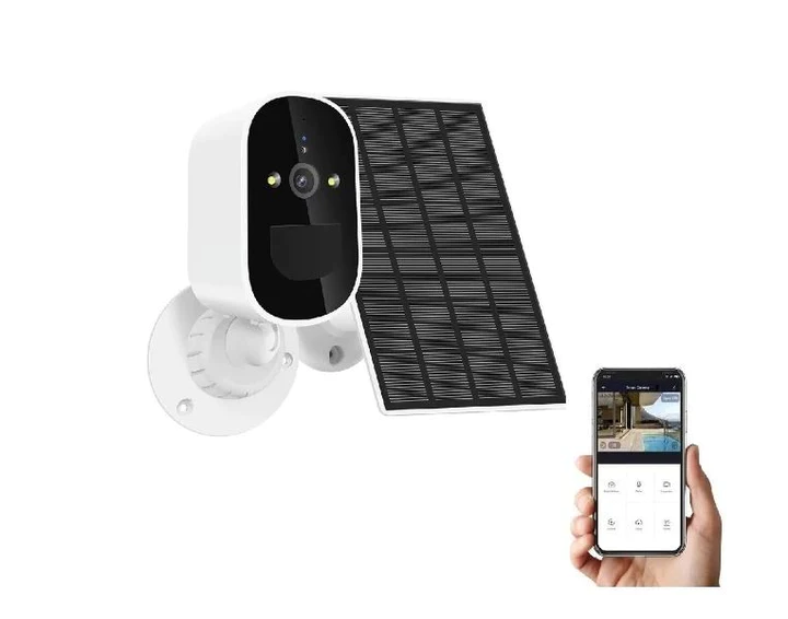 Set 2x Camera Solara Jortan , Wifi , Viziune Nocturna Inteligenta , IP66 + CADOU Card 32GB [2]