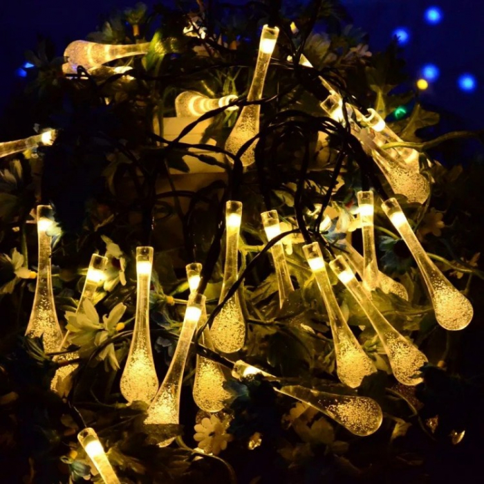 Ghirlanda luminoasa solara pentru exterior 5M cu 20 Becuri LED [5]