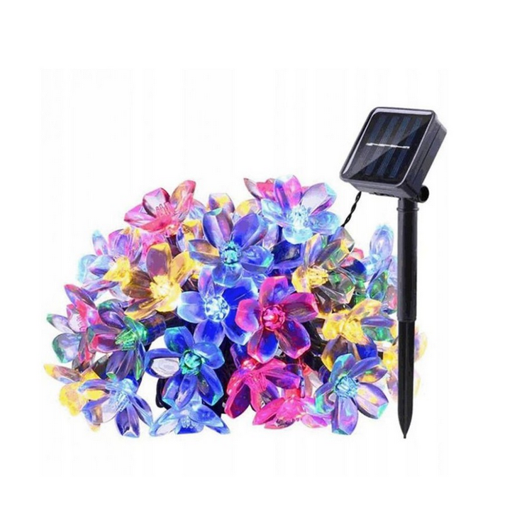 Instalatie Solara Gradina Flori de Cires cu 50 LED-uri, multicolor [1]