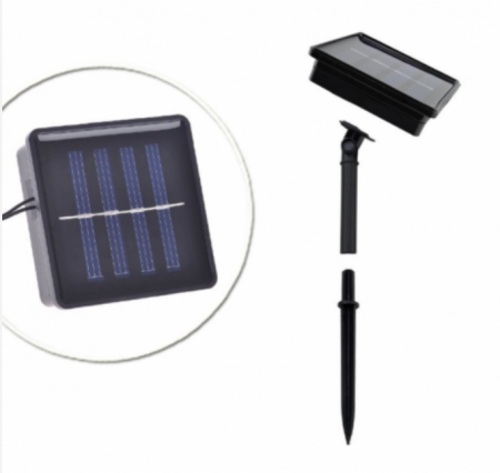 Ghirlanda luminoasa solara RGB Model cu Stelute 5M cu 20 Becuri LED [2]