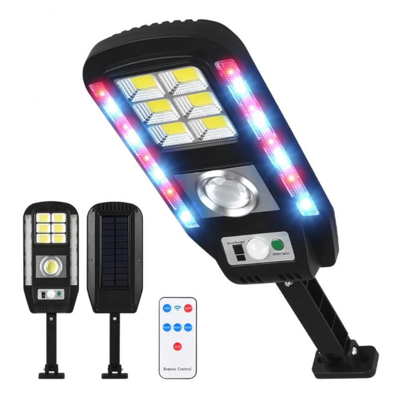Lampa solara de gradina 89LED Senzor de miscare si Telecomanda