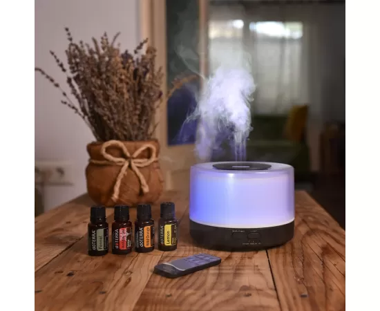 Difuzor Aromaterapie cu Ultrasunete si Telecomanda 500 ml [1]