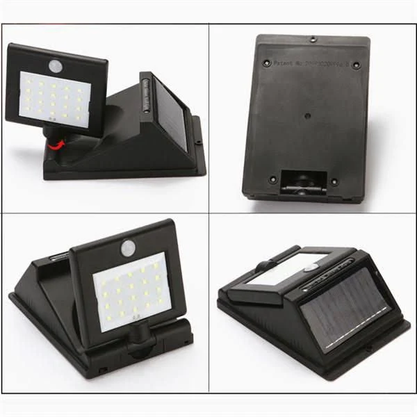 Set 4 Lampi Solare Rotative 180 grade [6]