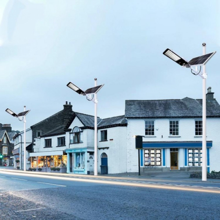 Lampa Stradala 200w cu Panou Solar separat si Telecomanda [7]