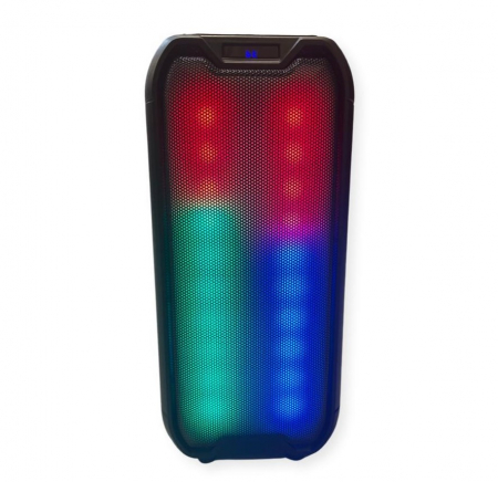 Boxa portabila reincarcabila 16w 3000 mAh cu microfon LED disco [1]