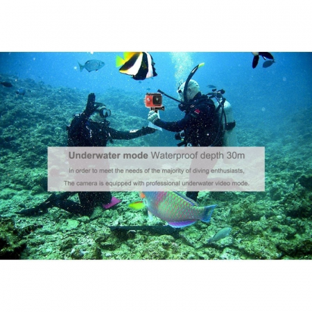 Camera GO PRO Ultra HD Subacvatica cu Ecran 2 Inch [3]