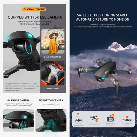 Drona 6k WiFi GPS Profesionala GD93PRO [5]