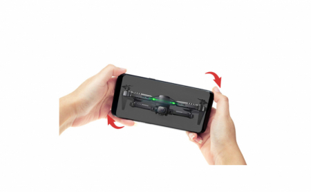 Drona Falcon cu telecomanda, camera duala 4K/HD, bluetooth, Wi-Fi [7]