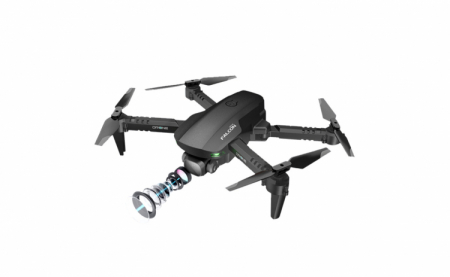 Drona Falcon cu telecomanda, camera duala 4K/HD, bluetooth, Wi-Fi [2]