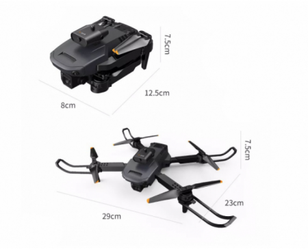 Drona Inteligenta Compacta 4K WiFi Bluetooth GPS [5]