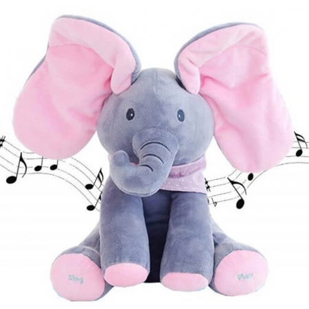 JUCARII - Elefantul Cantaret Cucubau – Jucărie muzicală interactivă