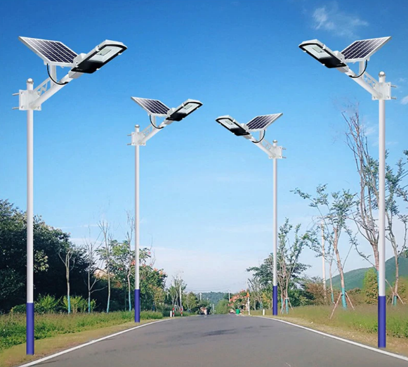 Lampa Solara Stradala Jortan 100W 200W 300W 400W cu panou separat [4]