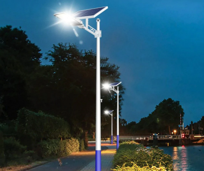 Lampa Solara Stradala Jortan 100W 200W 300W 400W cu panou separat [5]