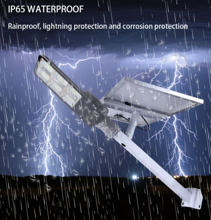 Lampa Solara Stradala Jortan 100W 200W 300W 400W cu panou separat [7]