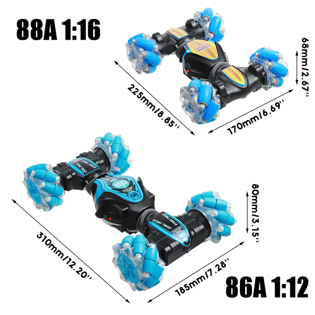 Masina LED RC Stunt Car Watch Controlata Prin Gesturi YL-51 [1]