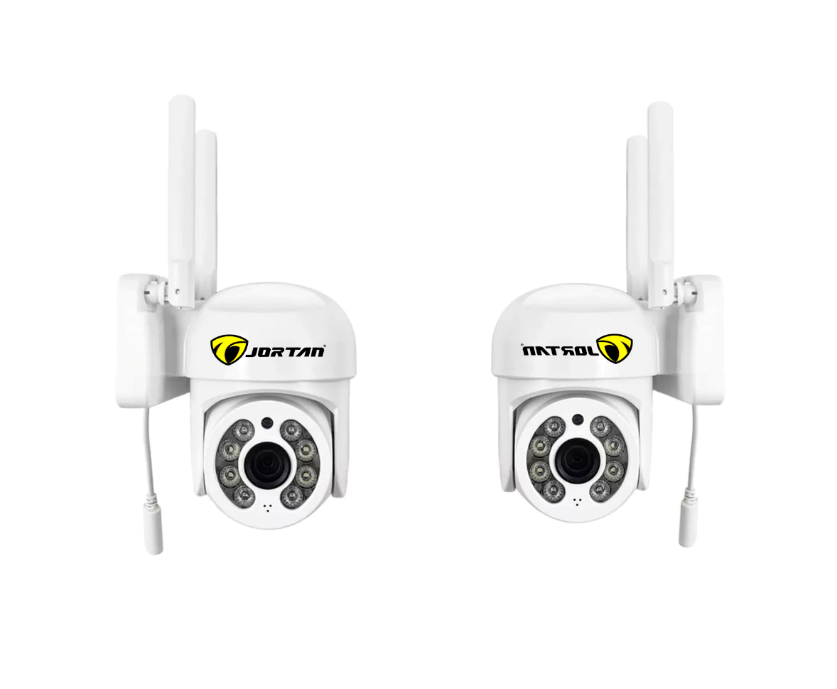 PACHETE PROMOTIONALE - Pachet 2 x Cameră de Supraveghere Jortan 8160QJ, WiFi HD cu Viziune Infraroșu și Protecție Avansată IP66
