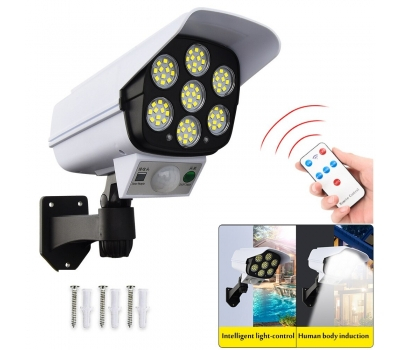 Pachet Promotional Camera Falsa LED + 2x Lampi Solare Cu Lupa [1]