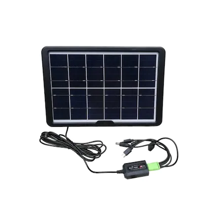 Panou solar portabil CcLamp CL-680 6V 8W,1.3A , Port multi usb, ip65 [1]