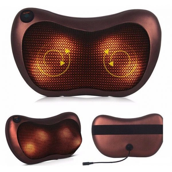 Perna electrica pentru masaj cervical, cu incalzire - Massage Pillow [2]