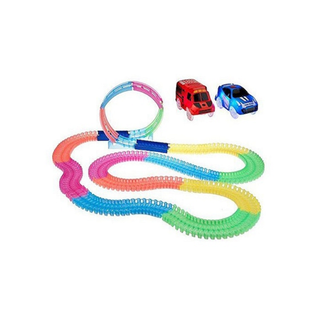 Set 2 Masinute cu Pista Flexibila Magic Tracks 360 Piese [2]